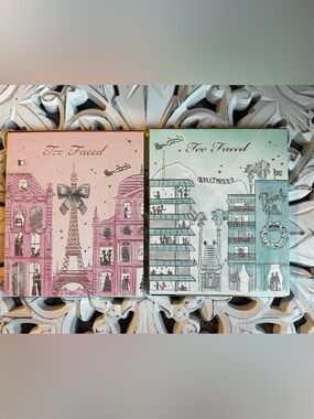 NEW Limited Edition Too Faced holiday palettes - Christmas in Paris & LA